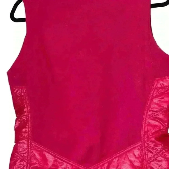 Nike Golf Women’s Lightweight Pink Puffer Vest Size Medium Tall - Picture 4 of 10